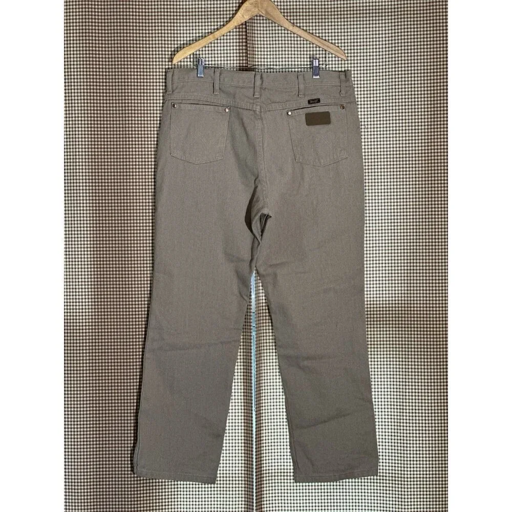 Wrangler Cowboy Cut‎ Jean 38x30 Straight Western Workwear Rodeo 936Tan